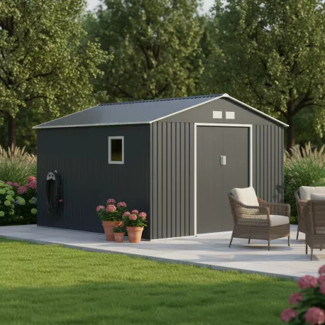 Abris de jardin en métal